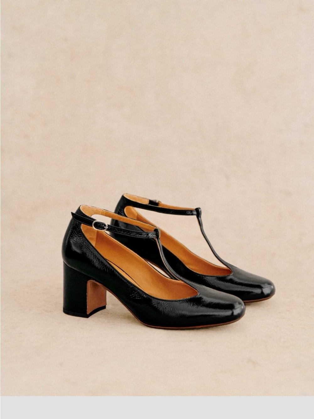 Only won once Sézane Leather Mary Jane Size 38 (7) $70!